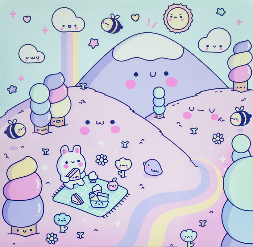 Final project of my kawaii world