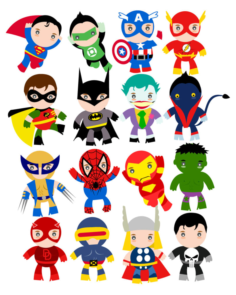 free superhero logo clipart - photo #49