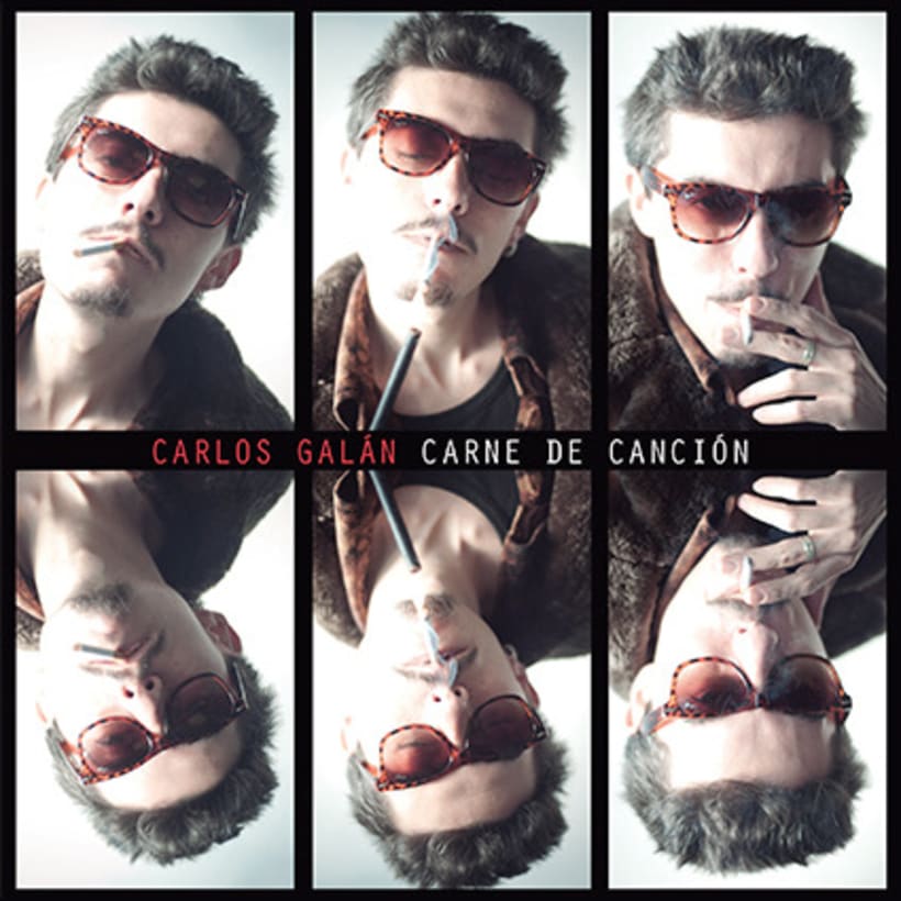 Carlos Galán, Carne de Canción, Diseño CD