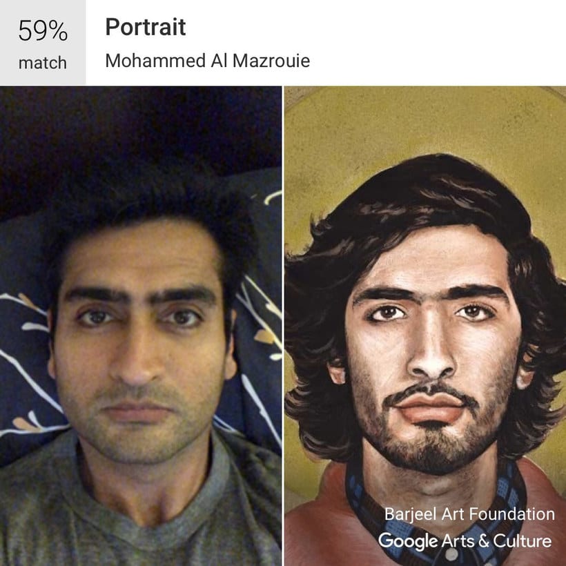 Google encuentra tu doppelgänger artístico con un selfie 1